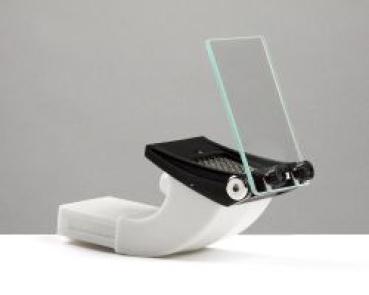 Zubler suction funnel with large disc, tiltable